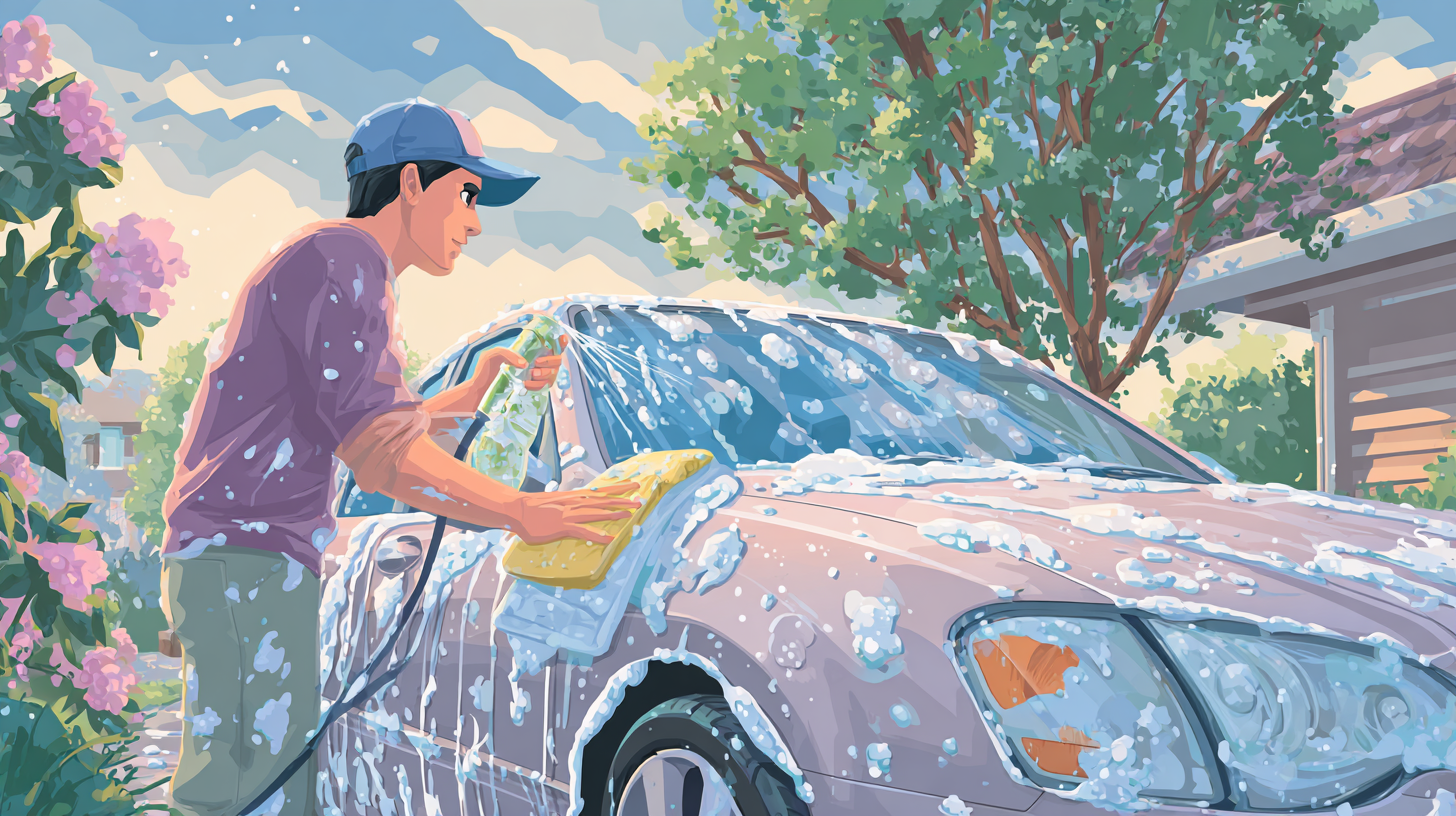 자동차 세차하는 법(초보 운전자)