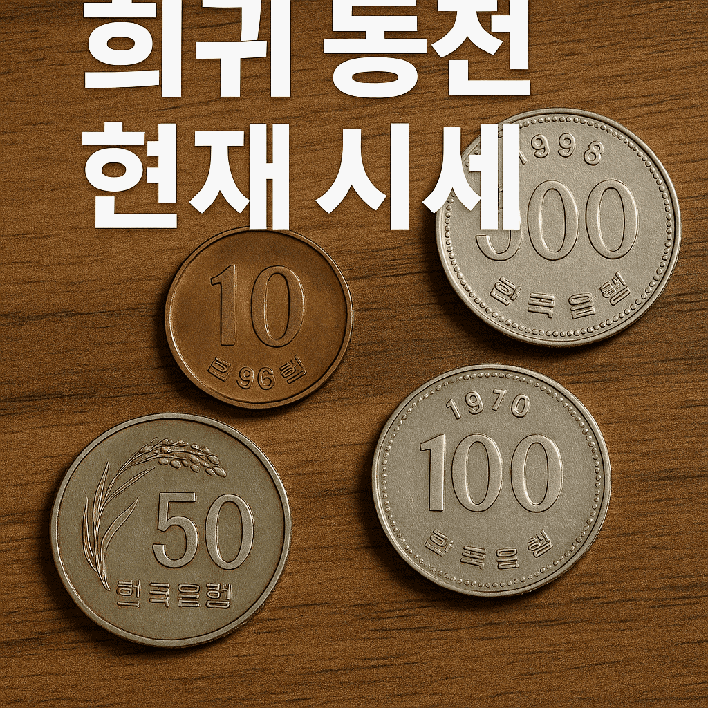 희귀 동전 현재 시세