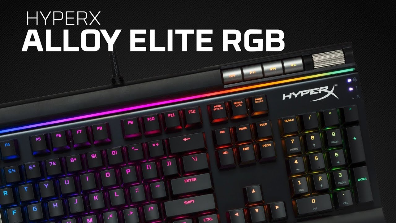 HyperX Alloy Elite RGB 게이밍 키보드