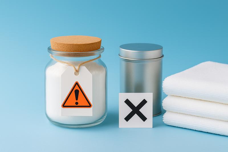 과탄산소다로 수건 냄새 제거