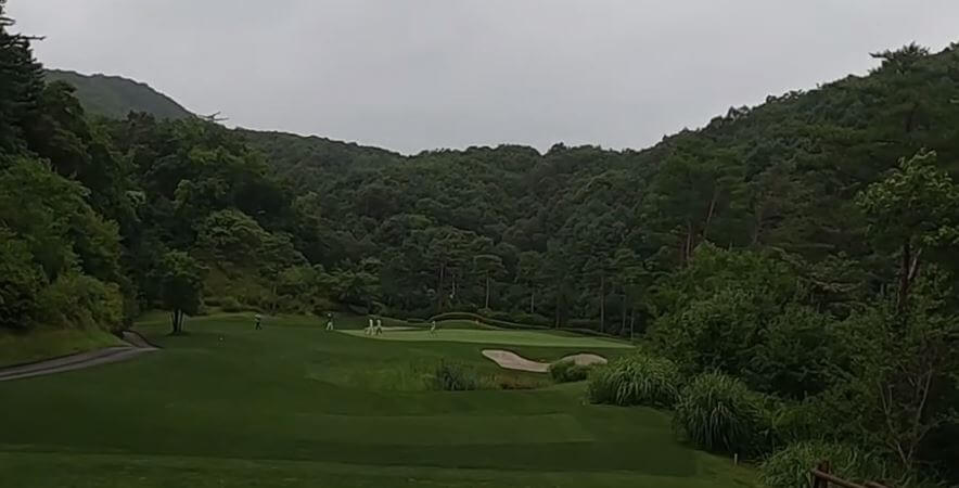 더스타휴cc 스타코스 3번홀 사진