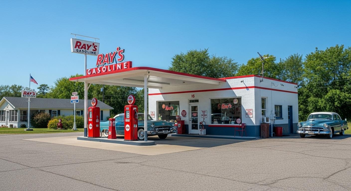 레이 경유 휘발유