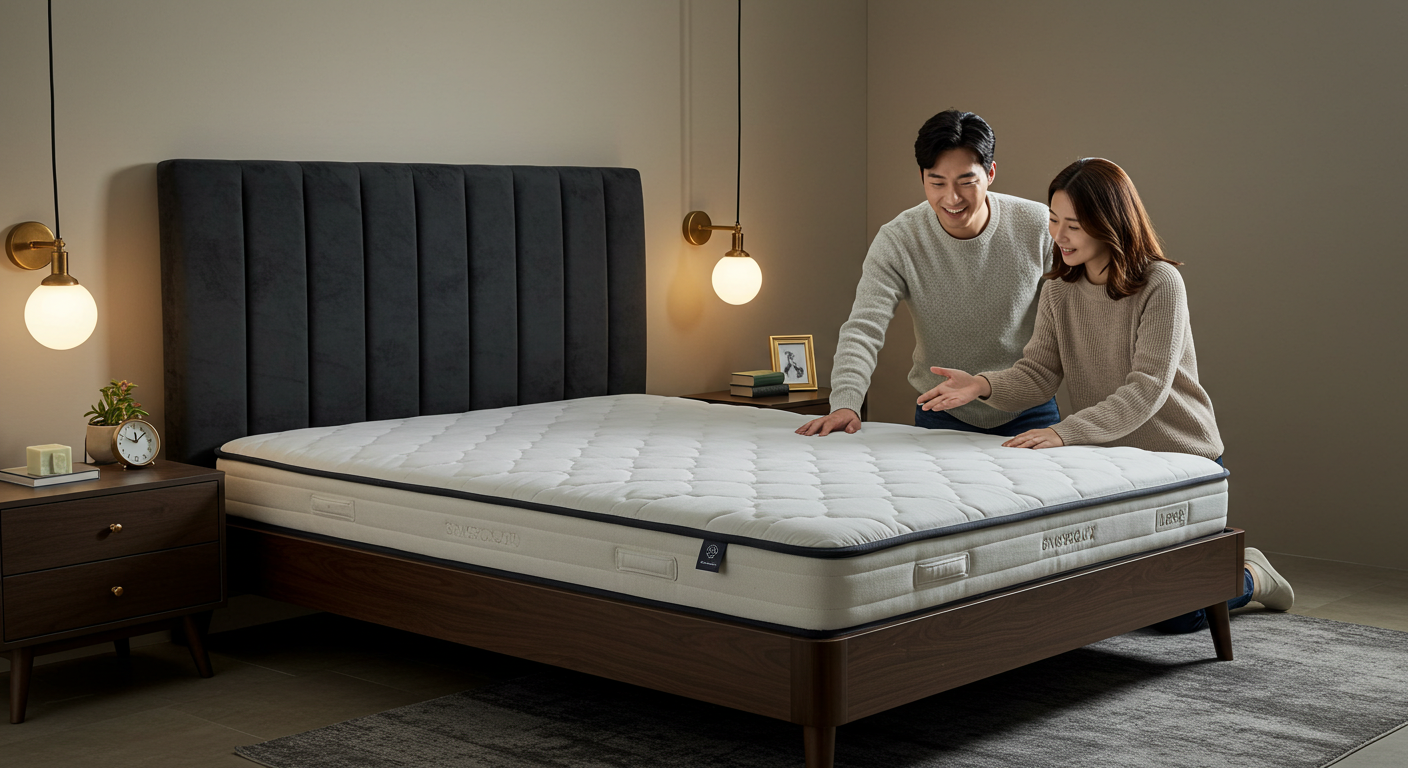 퀸 사이즈 침대 규격