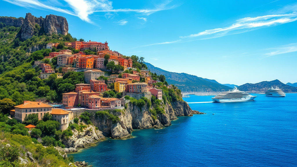 에즈 마을에서 모나코까지: 고대 언덕 마을과 바다 도시의 조화