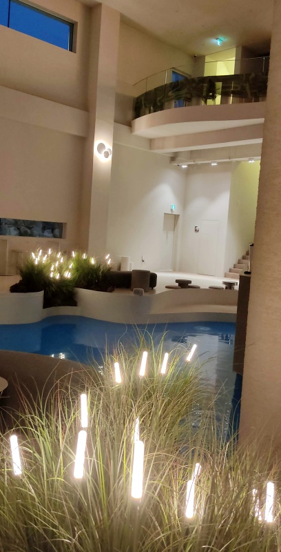 더욱더 분위기 있어진 갈대조명