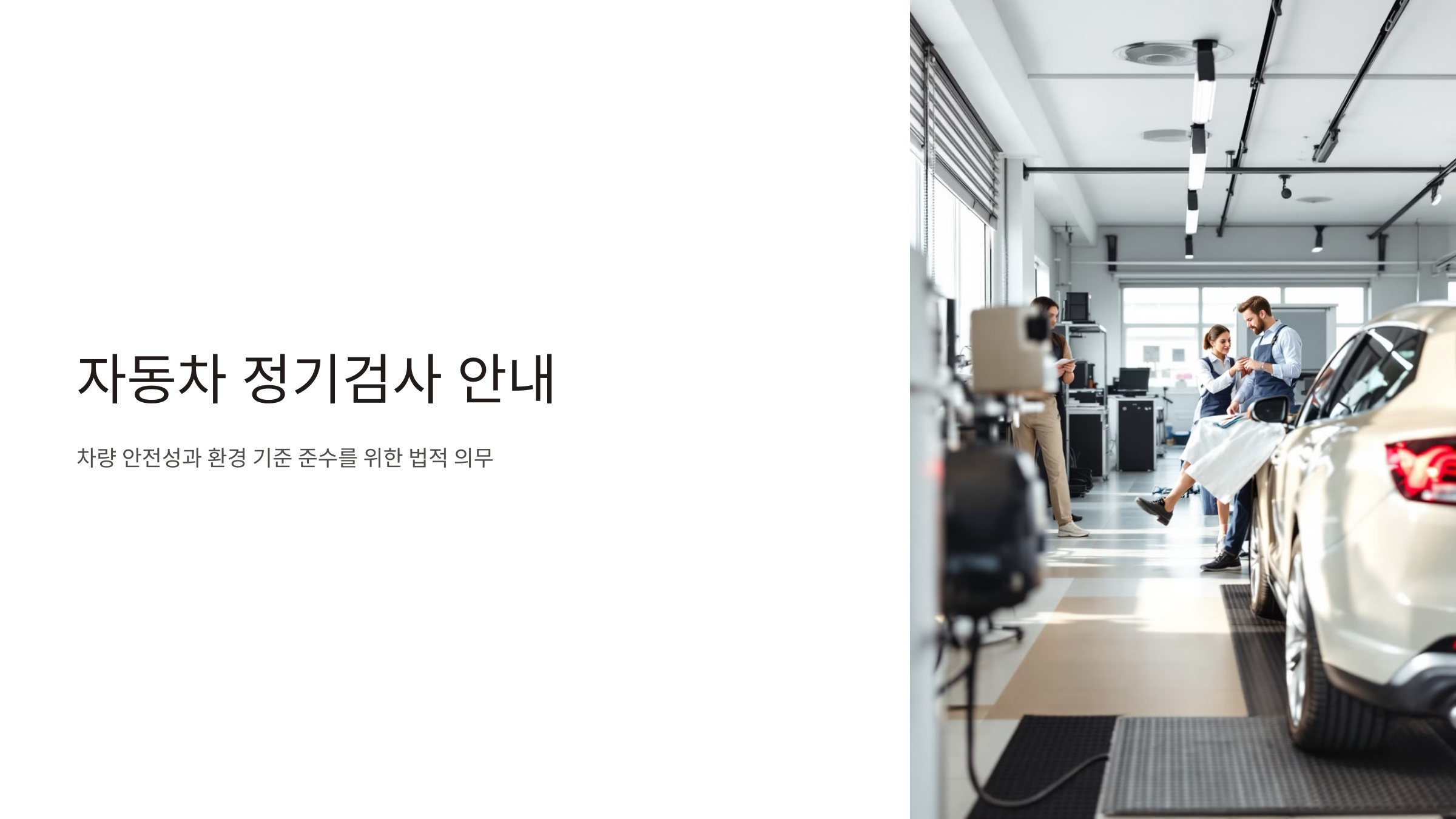 자동차 정기검사