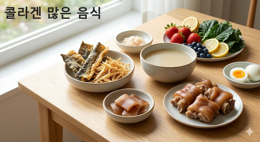 콜라겐 많은 음식