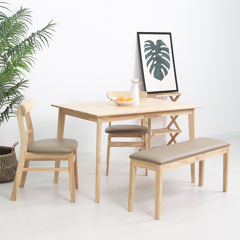 디자인부터 남다른 4인용 원목식탁 추천