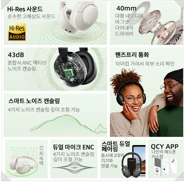 QCY H4 설명