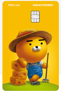 라이언 치즈 체크카드