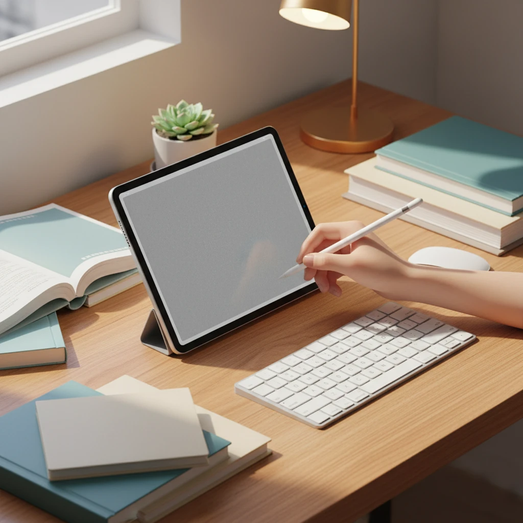 아이패드 에어 6세대 중학생 학습 활..