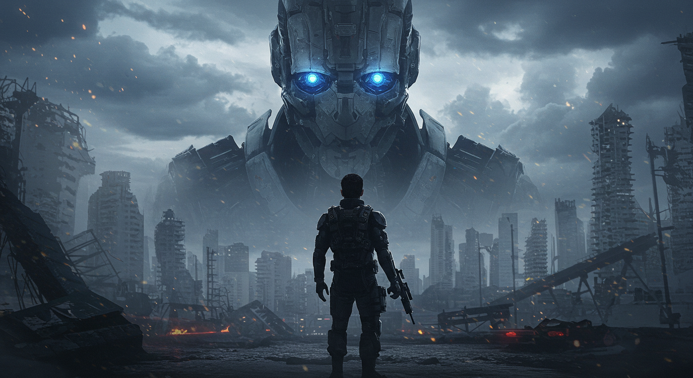 against AI and Human