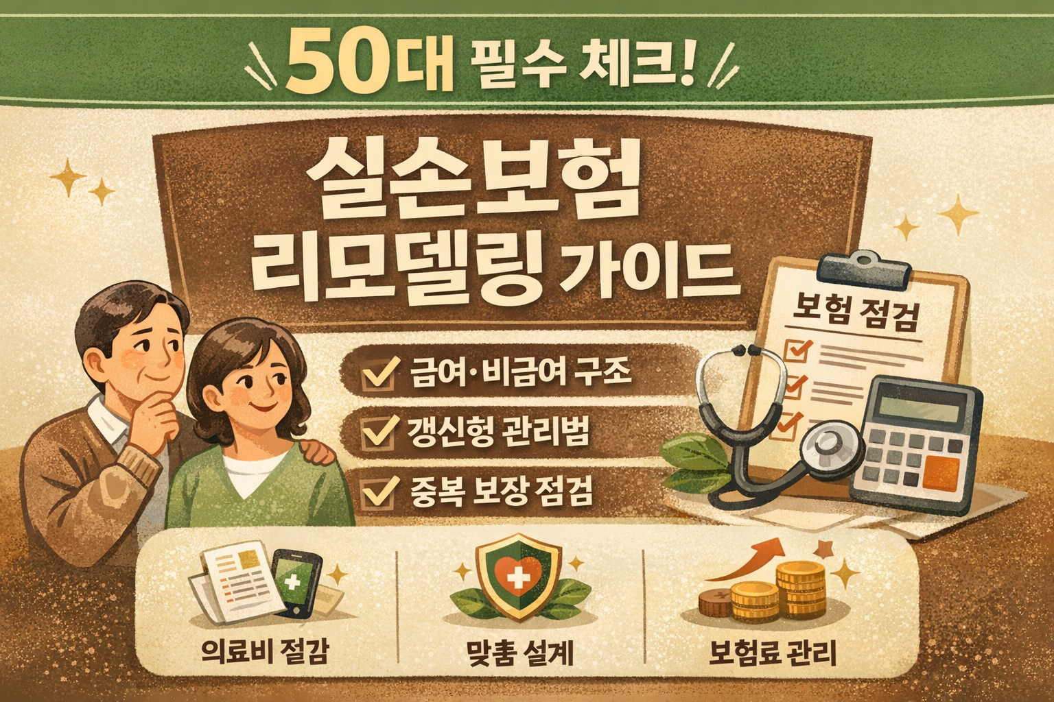 50대 실손보험 선택 가이드