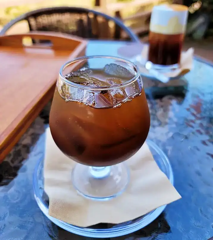 생방송오늘저녁 드립 커피 흑임자라떼 인절미 크로플 커피농장 맛집 추천