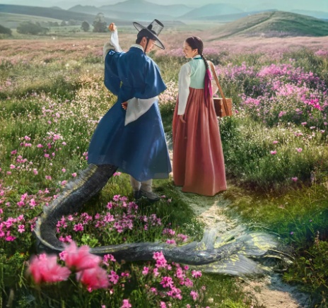 "Poster of the Korean drama The Haunted Palace