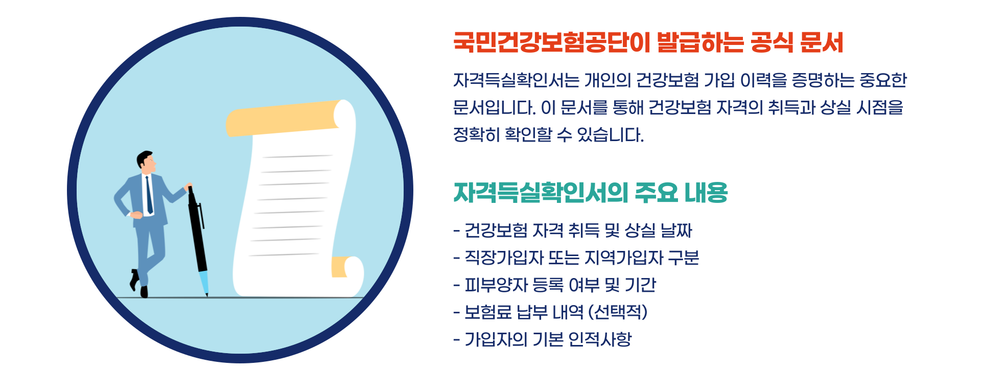 국민건강보험 자격득실확인서 발급 방법 총정리 블로그 글 이미지 2