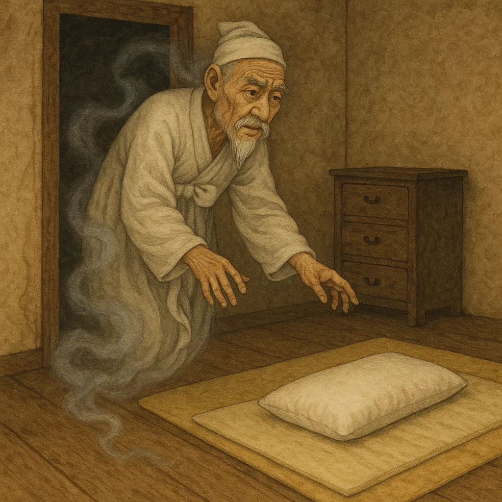조상이 베개 찾는 꿈