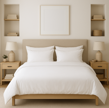 호텔식 침실 인테리어