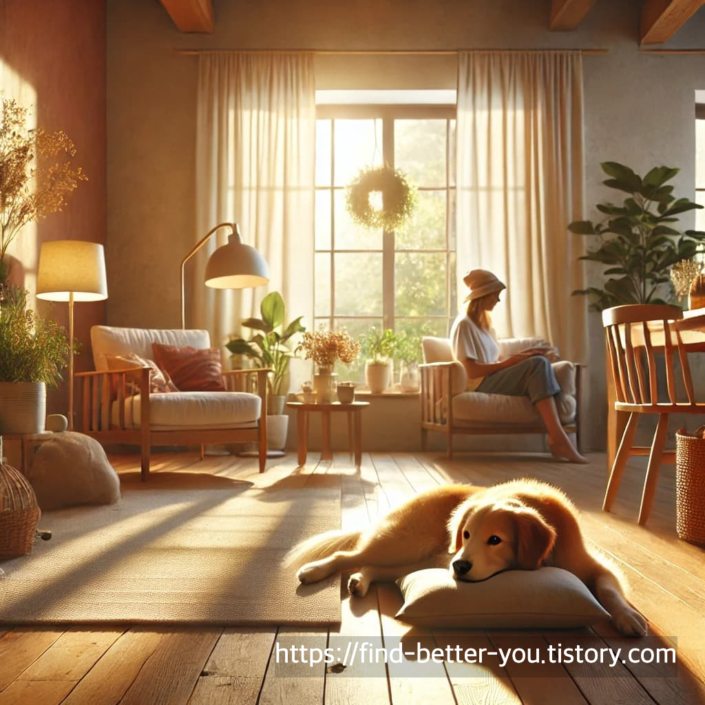 펫과 함께하는 인테리어: 동물과 사람의 행복 조화