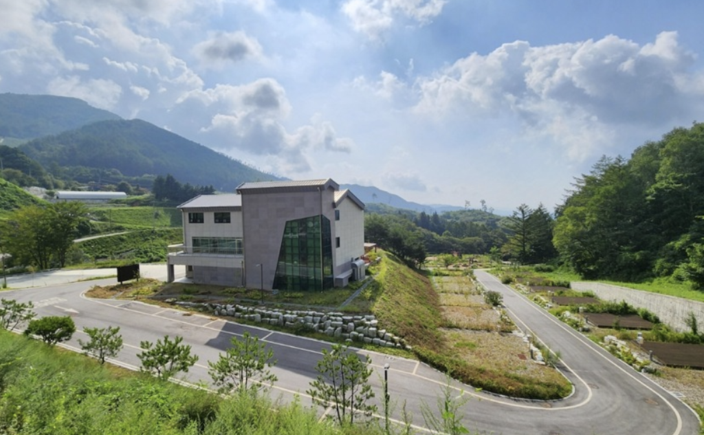 거창산림레포츠파크 숙소 전경
