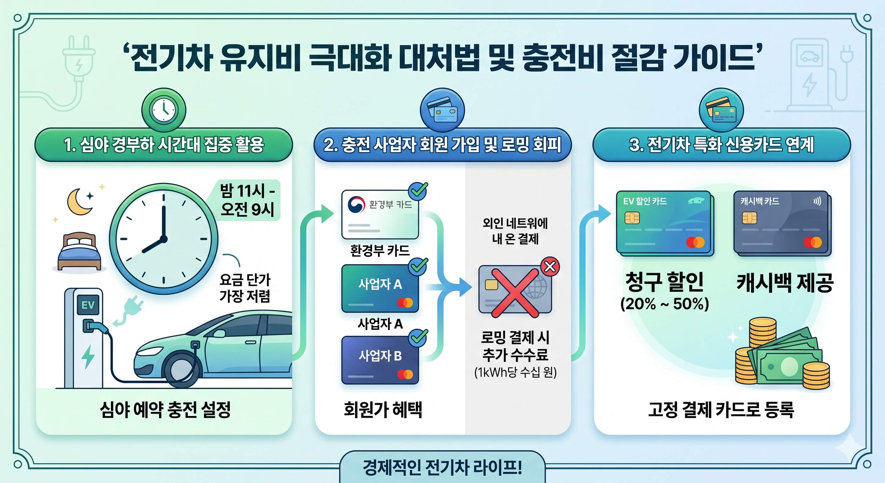 전기차 충전 요금 절감 가이드