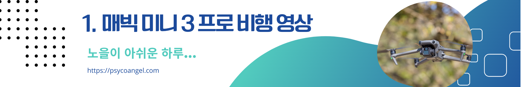 드론 비행 영상