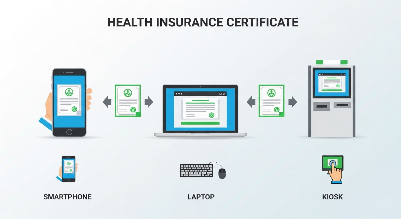 건강보험자격득실확인서인터넷발급조회모바일