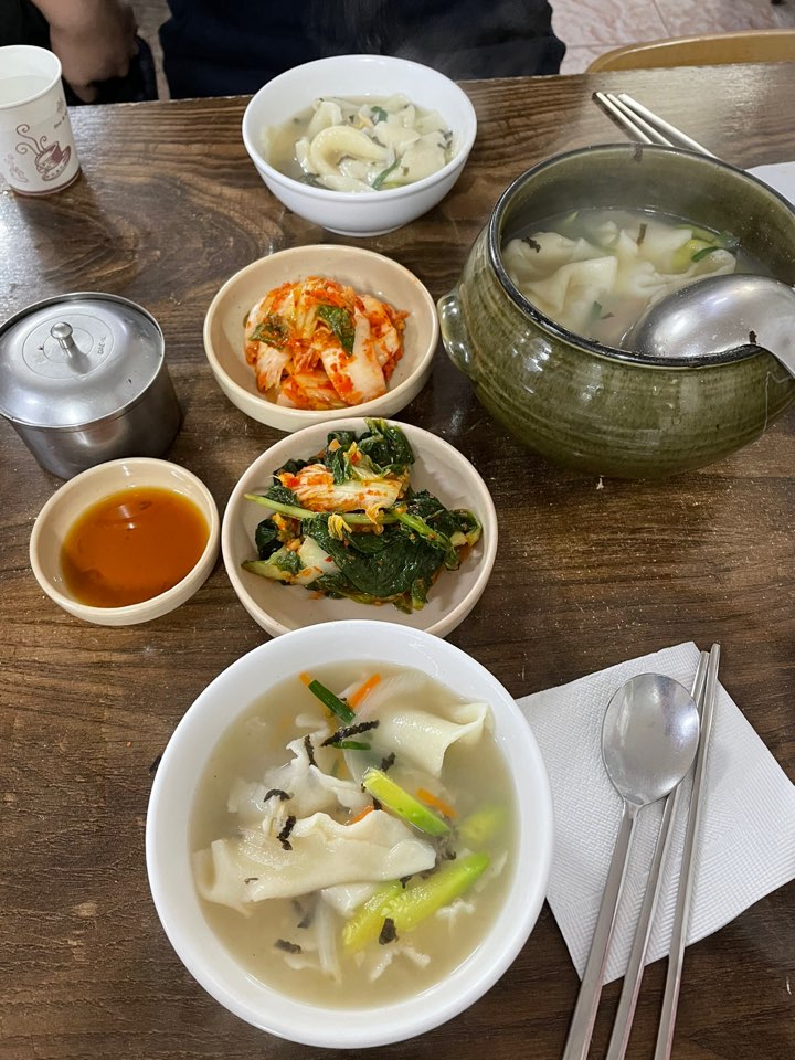 삼청동 수제비 모습