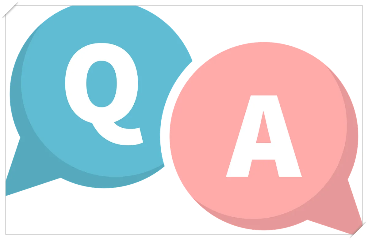 Q&amp;A-말풍선