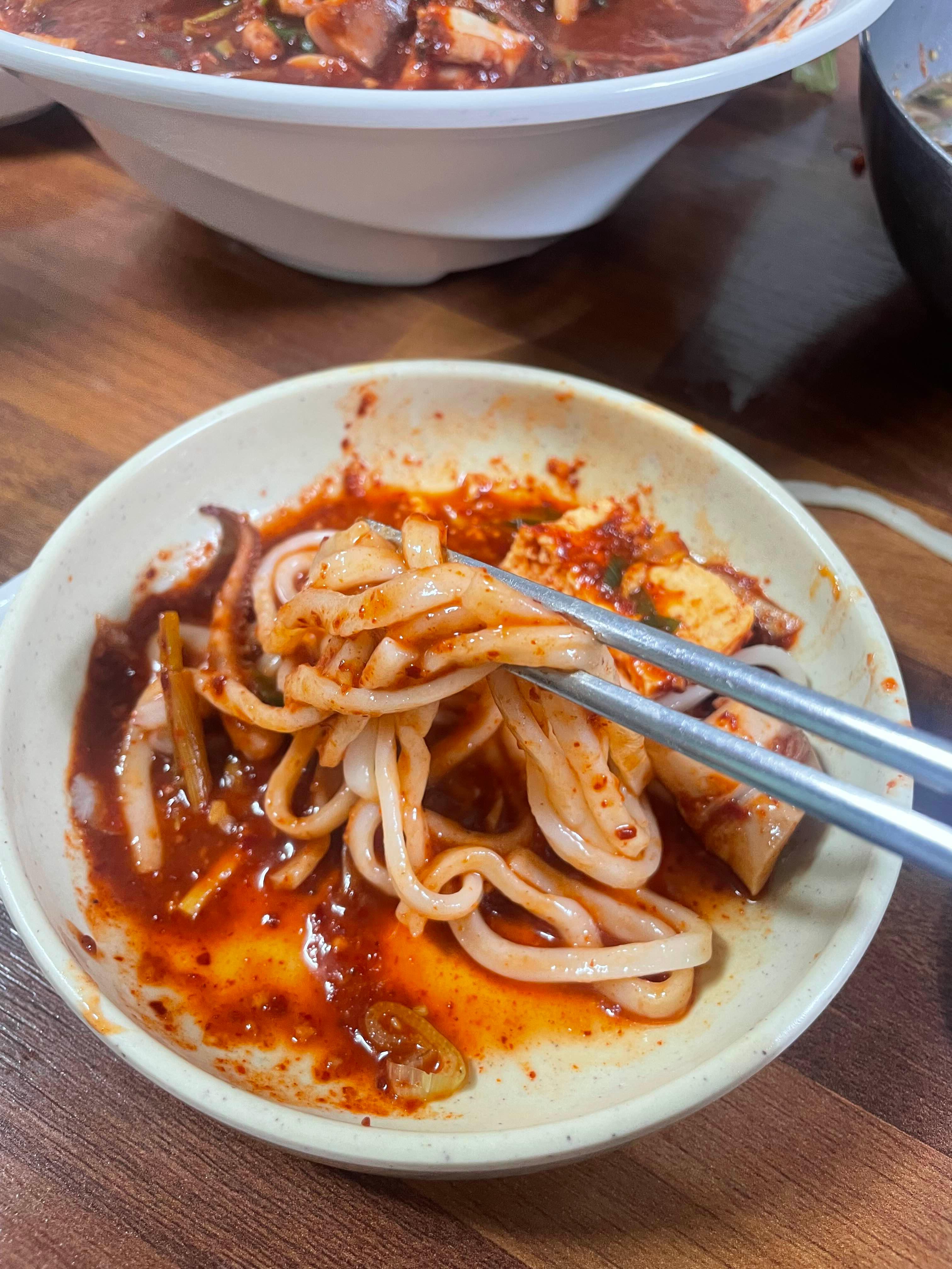 대전 광천식당 두부두루치기