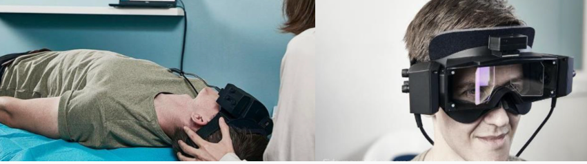 어지럼증 진단 검사 사진