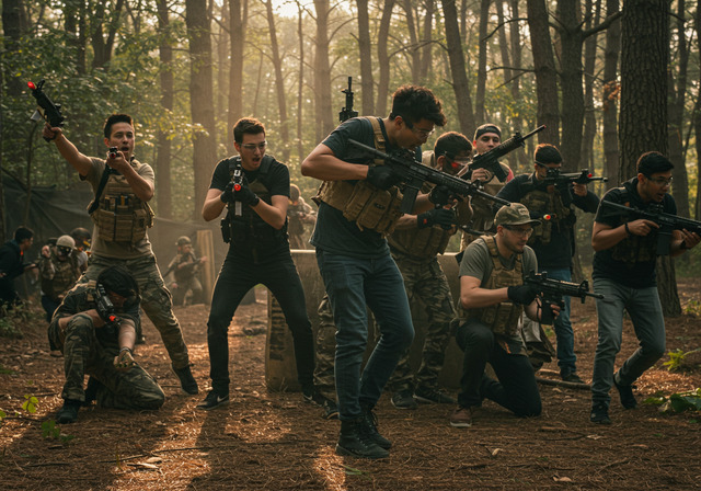 에어소프트건의 작동 원리