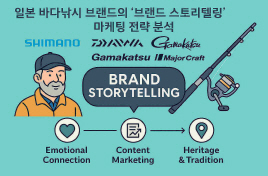 일본 바다낚시 브랜드의 ‘브랜드 스토리텔링’ 마케팅 전략 분석