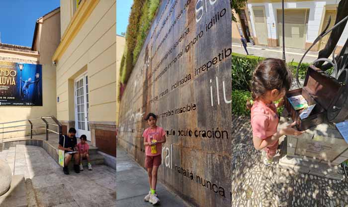 말라가의 보물을 찾는 탐정 아미와 아빠-말라가의 골목 골목을 누비다.