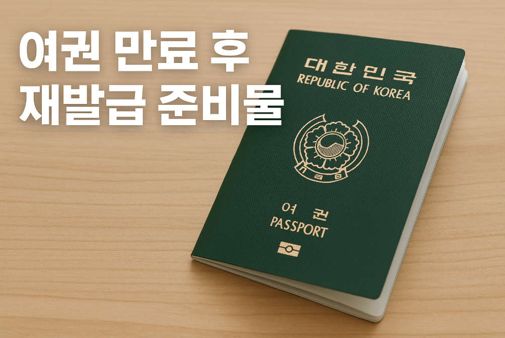 여권 재발급 필수서류 3분 완벽 정리
