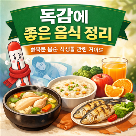 독감에 좋은 음식
