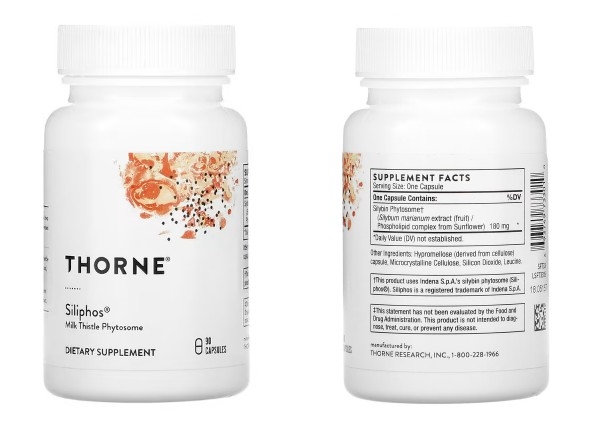 Thorne&#44; Siliphos&#44; 캡슐 90정