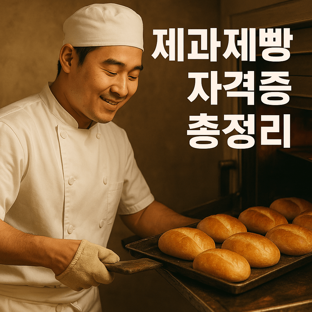 제과제빵 자격증 총정리
