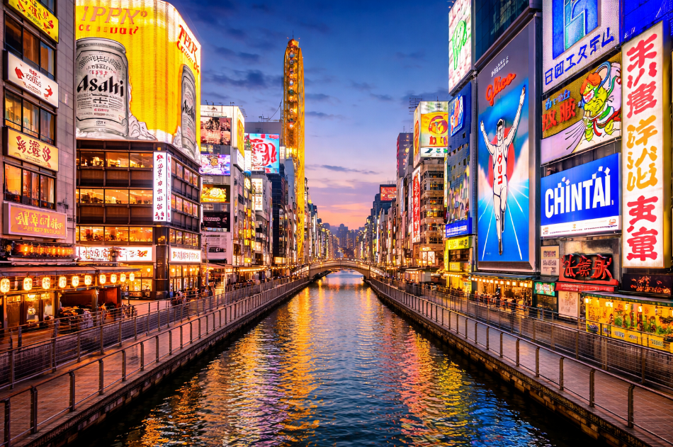 일본 도쿄 vs 오사카 유학 관련 사진