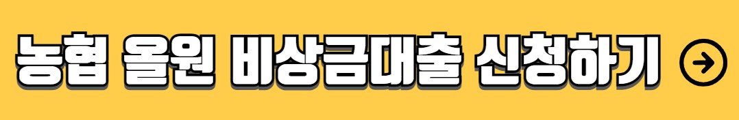 농협 올원뱅크 비상금대출 조건 금리 신청방법 서류