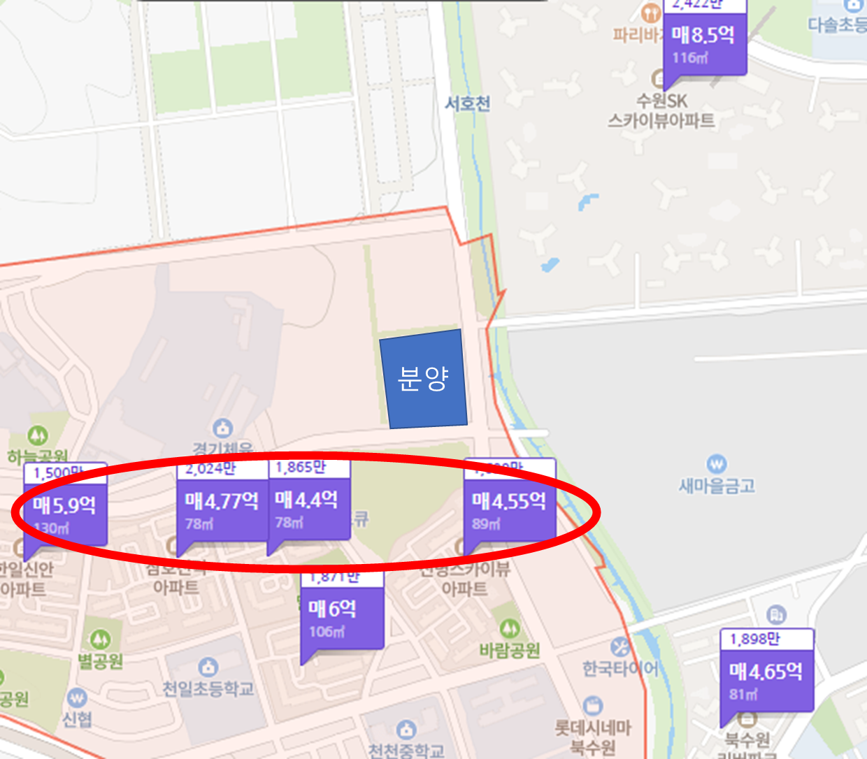 북수원-시티프라디움-더-블리스-가격-분석