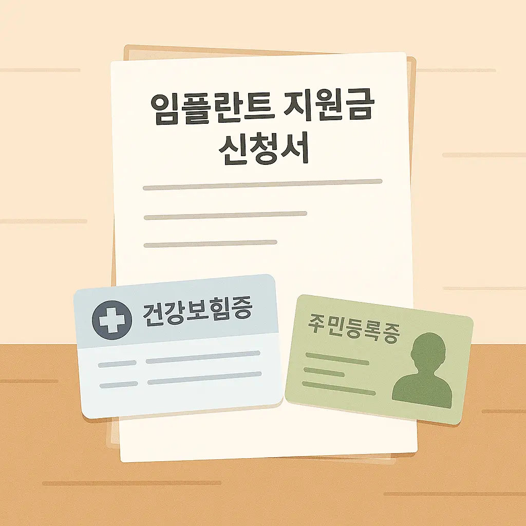 65세 이상 임플란트 지원금 총정리