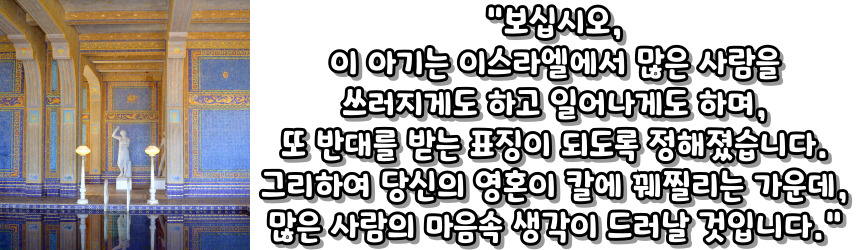 시메온의 예언 (루카 2,34-35)