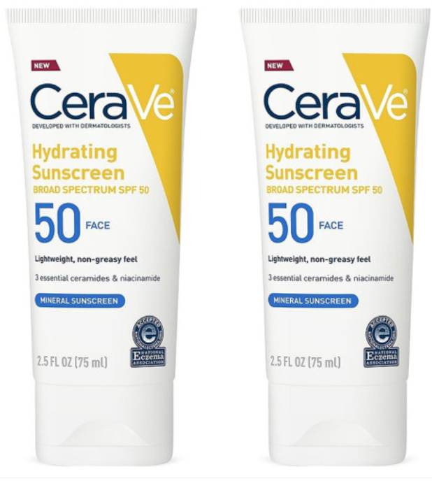 CeraVe Hydrating Sunscreen SPF 50