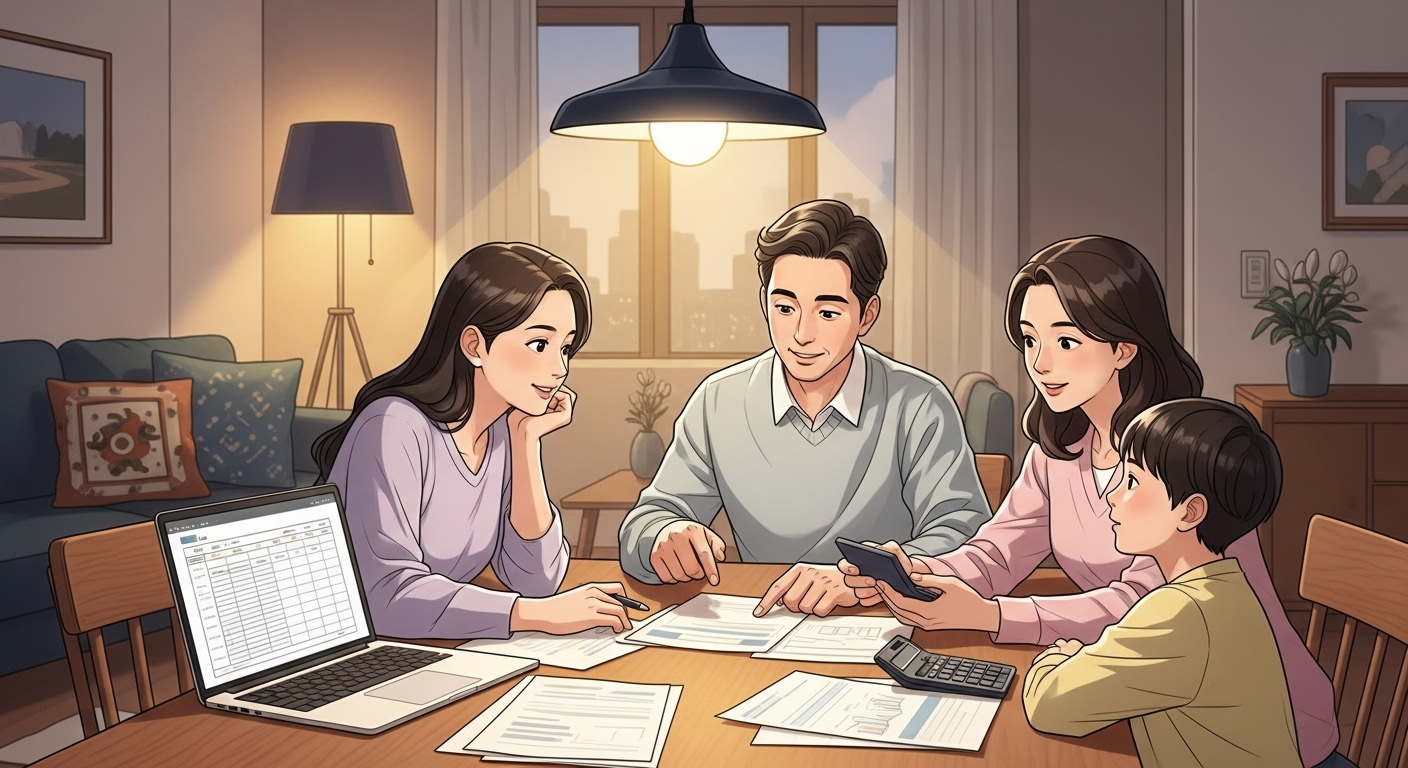가족카드, 차용증, 국세청