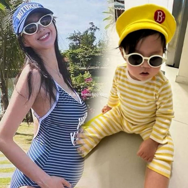 지소연 송재희 부부 - CEO로 성장한 지소연과 배우 송재희 딸