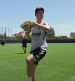 손흥민 다저스타디움 시구 연습