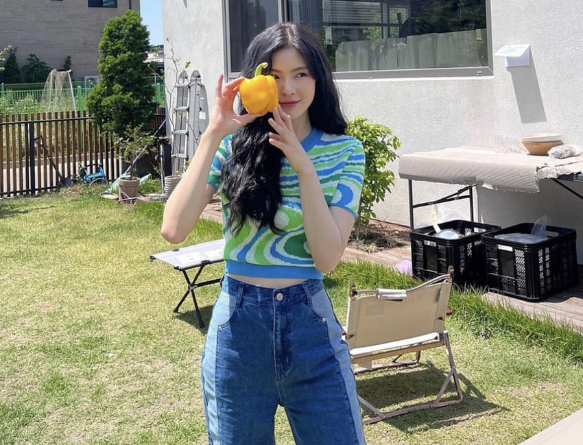 이선빈 사복 패션