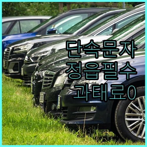 정읍시 주정차 단속 알림 문자 서비스..