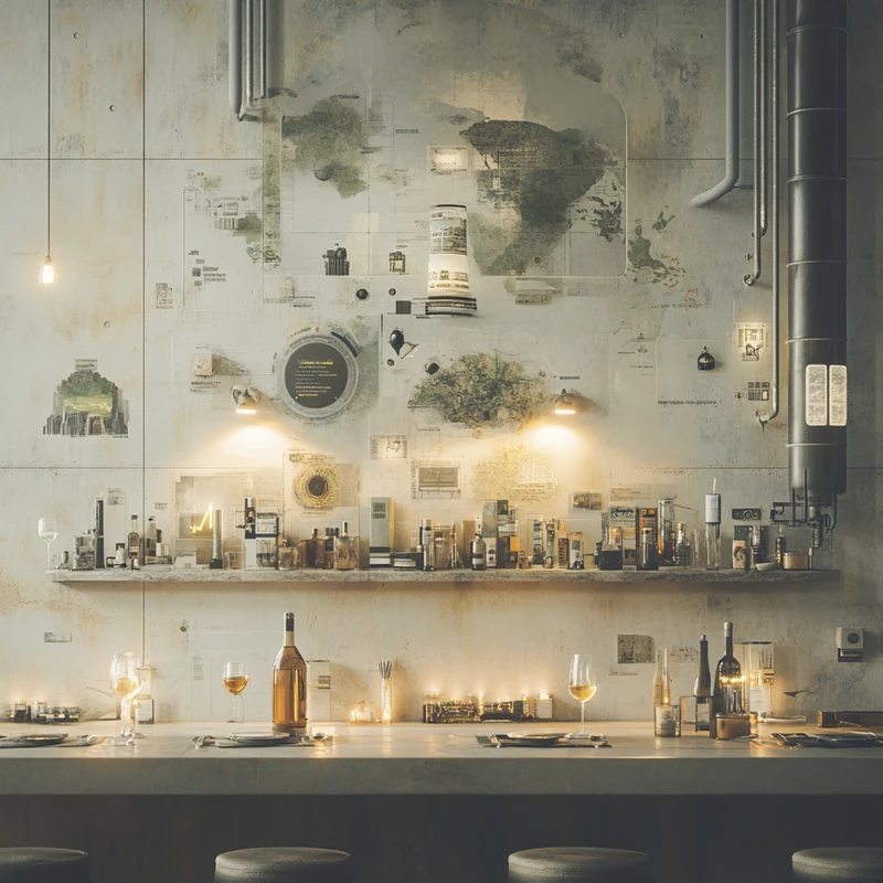 ETF 투자를 통해 리스크를 분산하여 다양한 글로벌 시장과 산업 포트폴리오를 묘사한 일러스트는 전략적 선견지명을 나타냅니다.